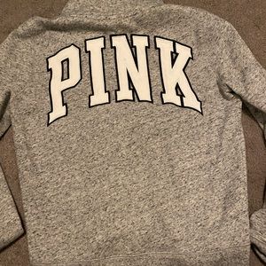 PINK VS QUARTER ZIP